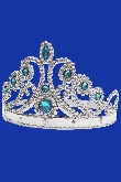CORONA PRINCIPESSE ARGENTO CELESTE